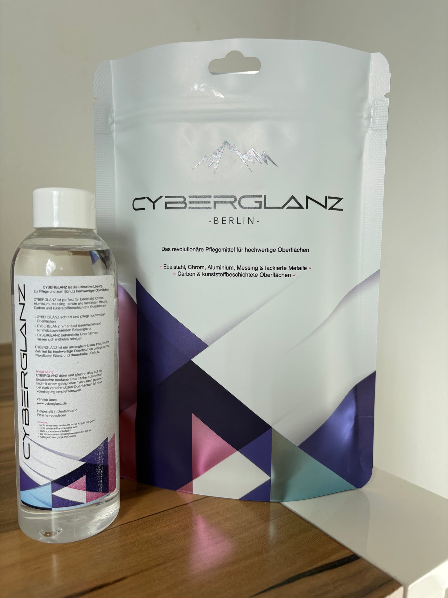 Cyperglanz - für Edelstahlpflege & Hochwertige Oberflächen