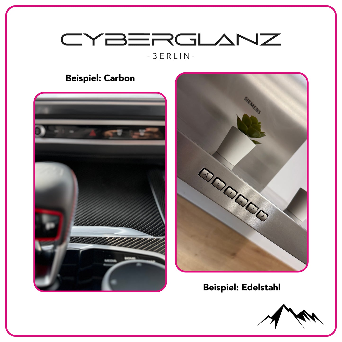 Cyperglanz - für Edelstahlpflege & Hochwertige Oberflächen