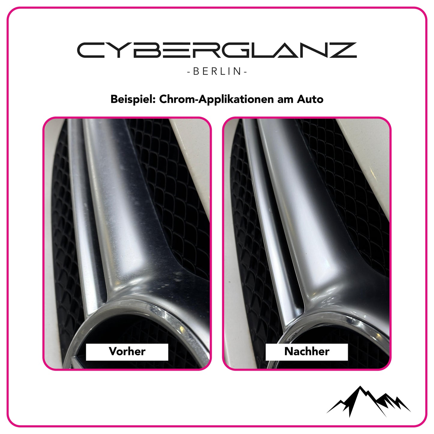 Cyperglanz - für Edelstahlpflege & Hochwertige Oberflächen