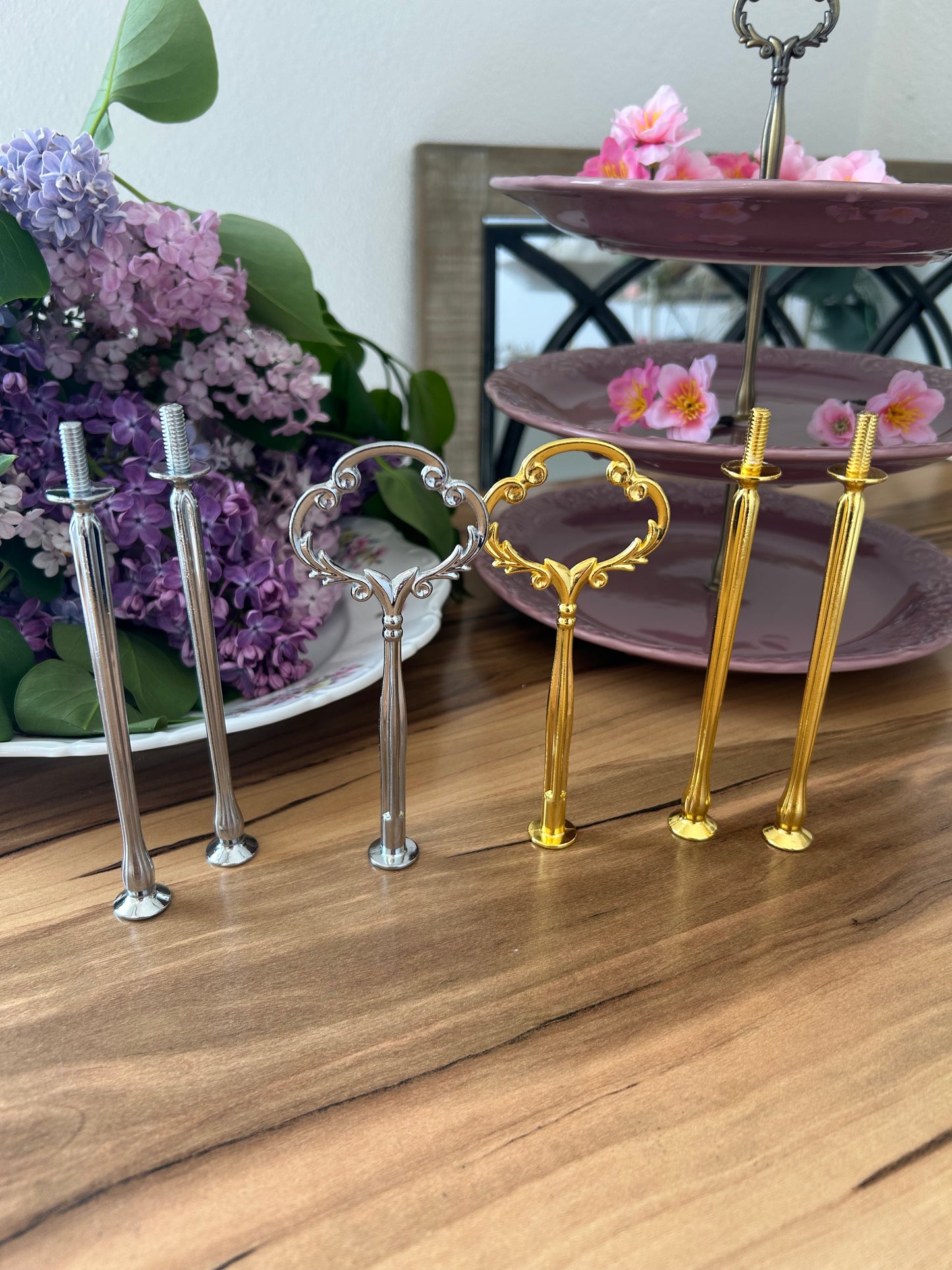 Etagerestange Variante: Flower Gold